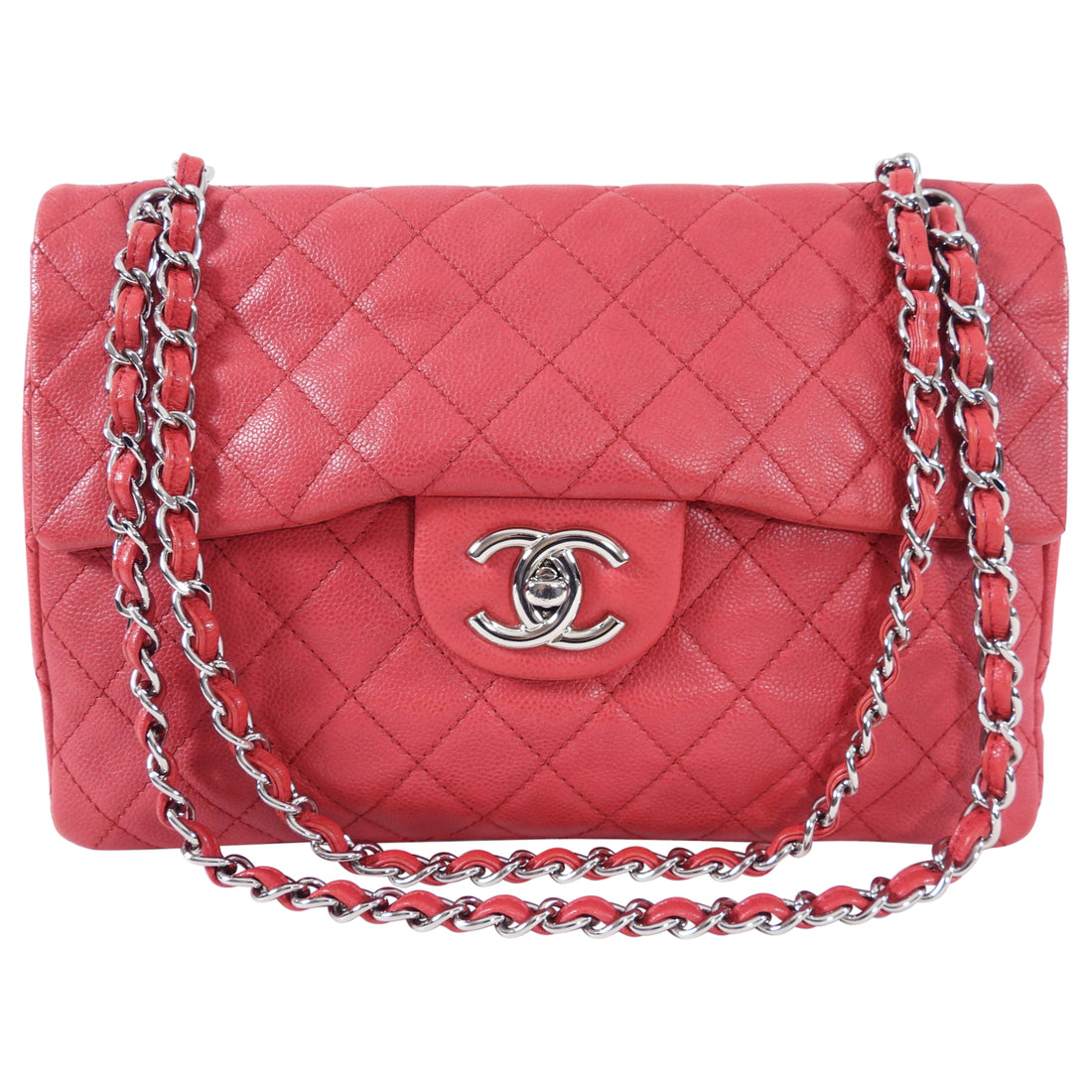 Chanel Hot Pink Quilted Lambskin Mini Rectangle Flap Bag  Shop Chanel