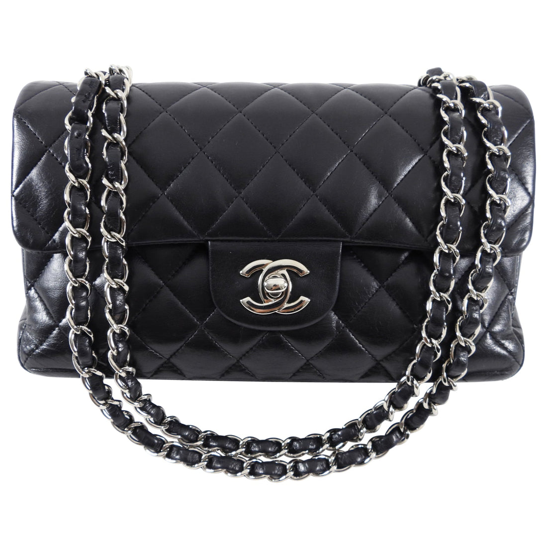 Chanel Classic Flap Small nude lambskin CGHW  Lovedbags