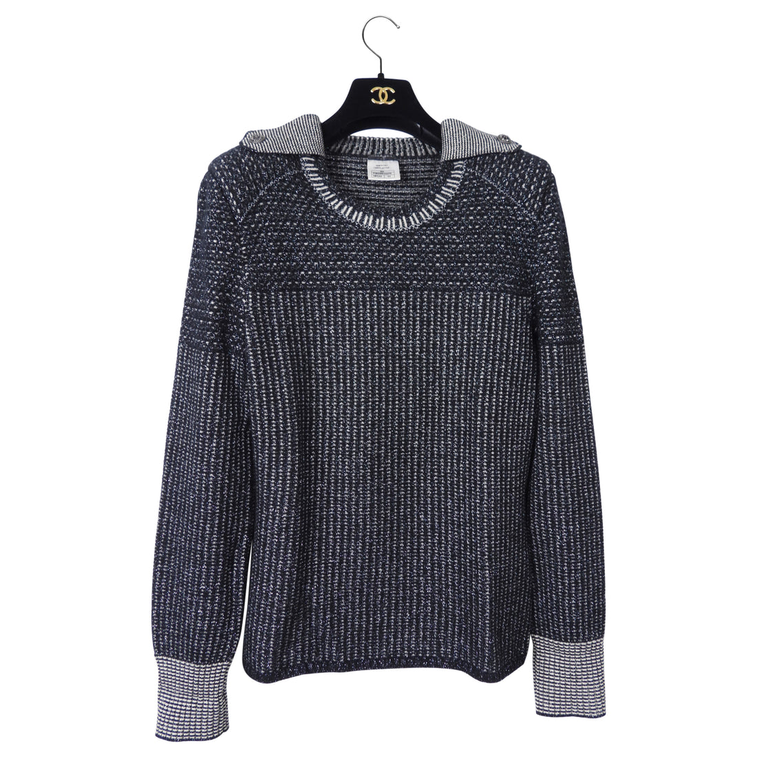 Chanel 09A Cashmere Blend Knit Sweater - 44