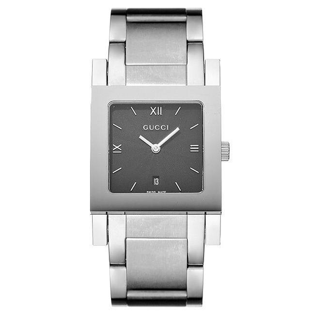 Gucci 7900 M.1 Men's Stainless Square Face Watch – I MISS YOU VINTAGE