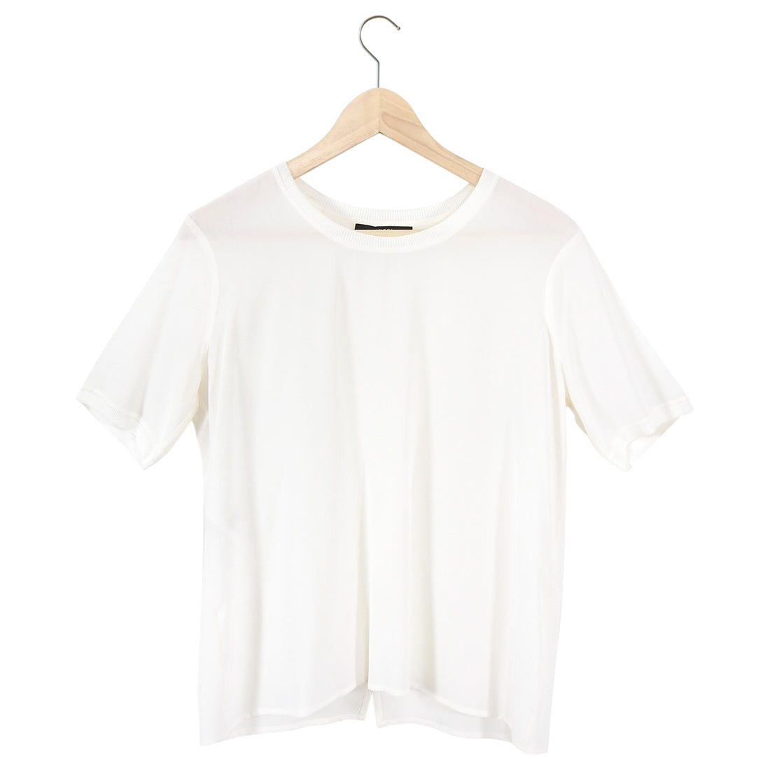 Gucci White Silk Flowing T Shirt with Layered Back Detail - S – I MISS ...