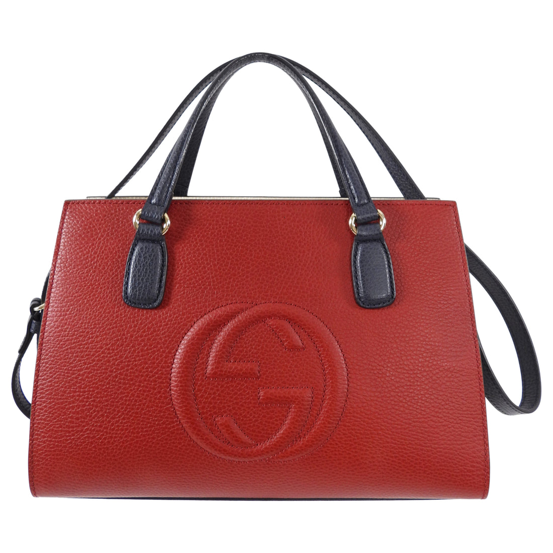 gucci soho top handle bag