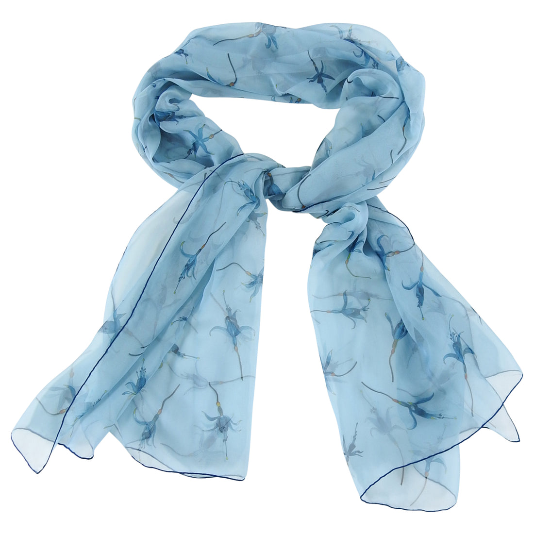 hermes chiffon scarf