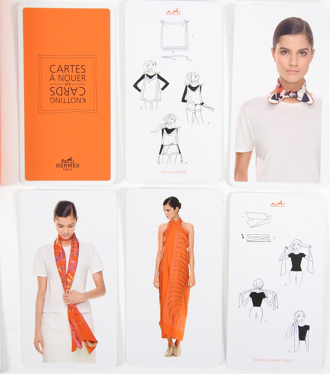 hermes knotting cards