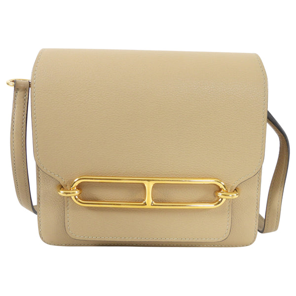 Hermes Mini 18cm Sac Roulis Shoulder Bag in Evercolor Trench – I MISS ...