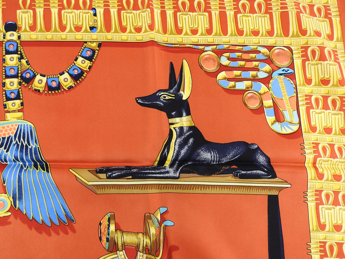 hermes egyptian scarf