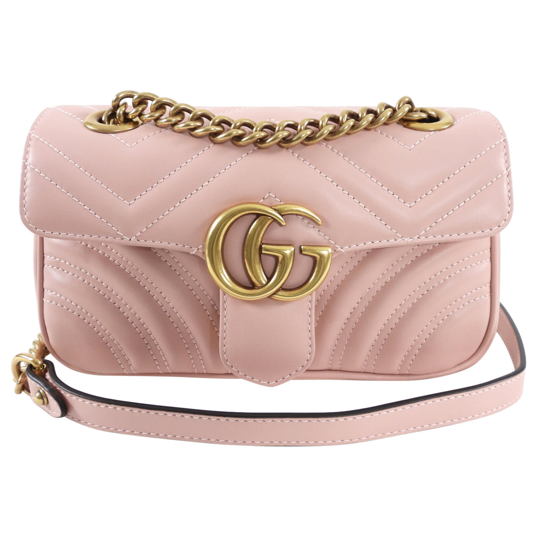 gucci marmont mini flap bag