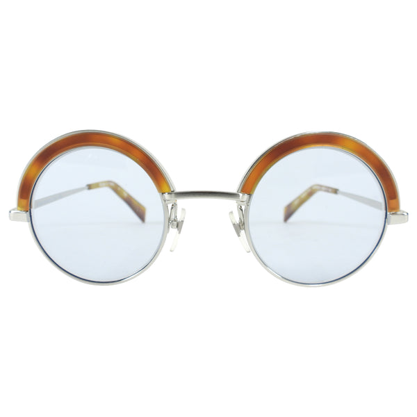 Oliver Peoples x Alain Mikli Round Blue Lens Sunglasses – I MISS YOU VINTAGE