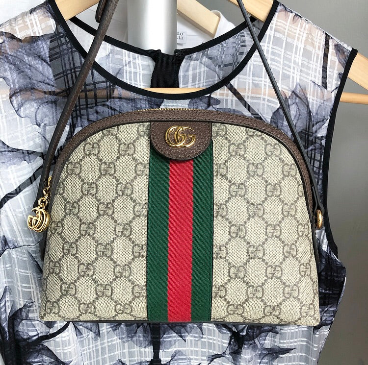 Gucci Ophidia Dome 2019 Monogram Supreme Crossbody Bag – I MISS YOU VINTAGE