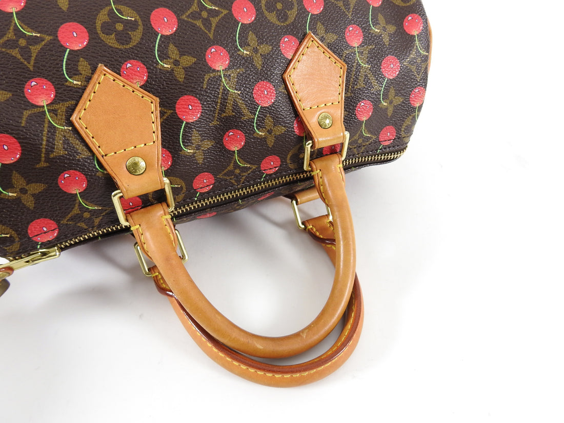 Vintage Louis Vuitton Cherry Cerises Monogram Bucket Bag PM