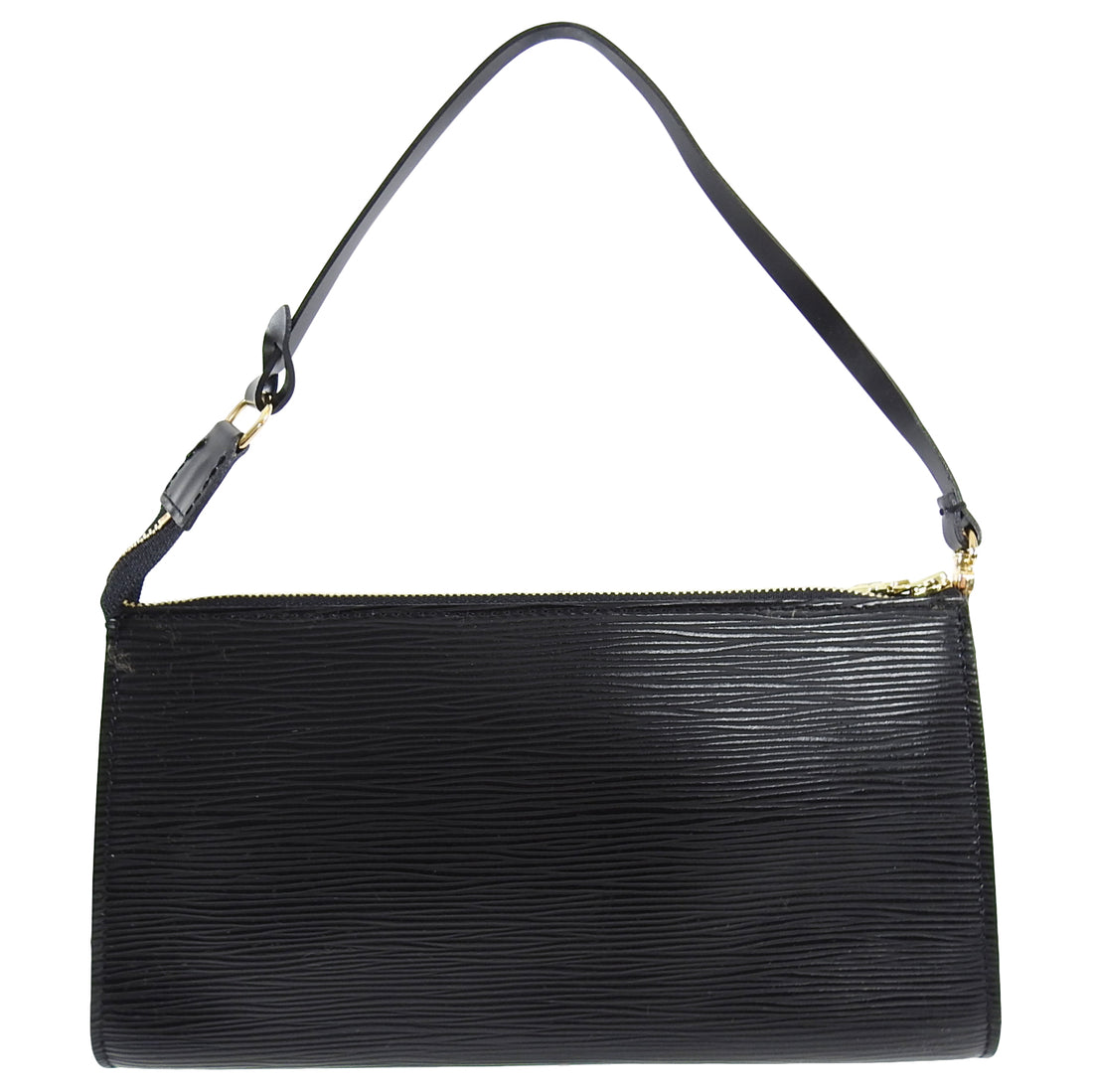 Louis Vuitton Black Epi Leather Pochette Accessoires Small Bag – I MISS ...