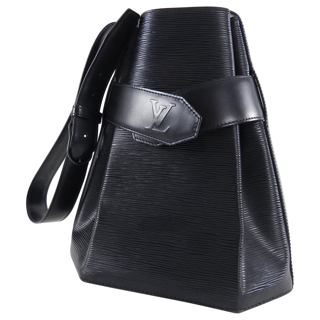 Louis Vuitton Vintage 1996 Black Epi Sac d’Epaule Bag – I MISS YOU VINTAGE