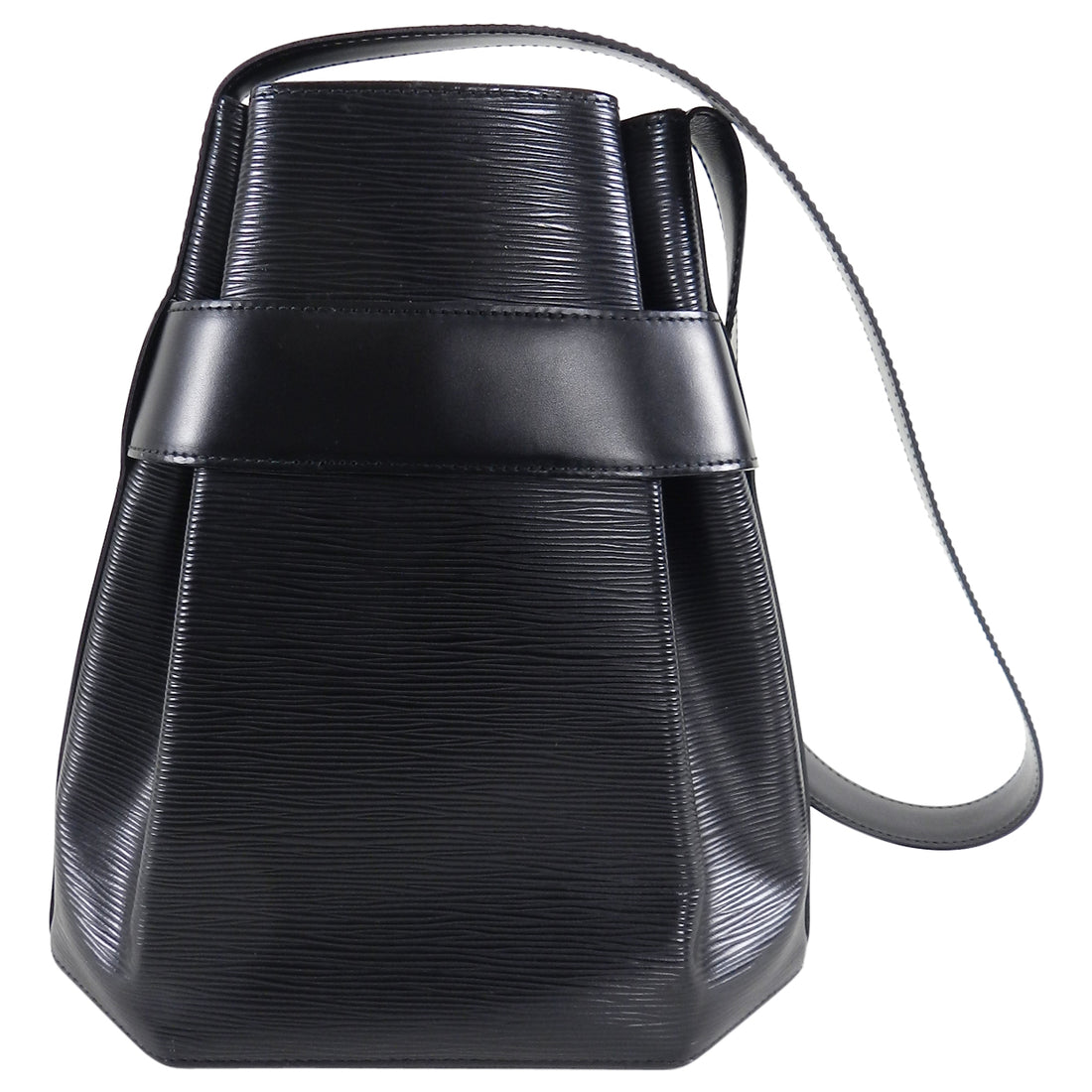 Louis Vuitton Vintage 1996 Black Epi Sac d’Epaule Bag – I MISS YOU VINTAGE