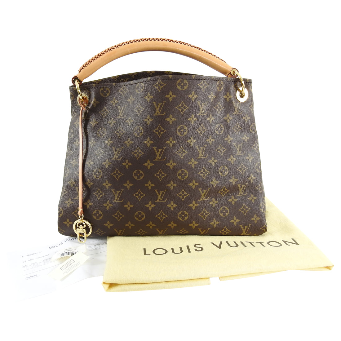 Louis Vuitton  Mini Monogram 872484 Brown Coated Canvas Cross Body Bag, Louis Vuitton