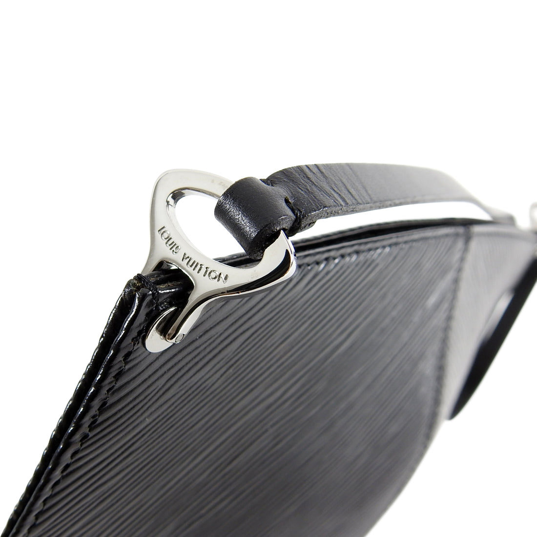 Louis Vuitton Small Black Epi Pochette Demi Lune Bag – I MISS YOU VINTAGE