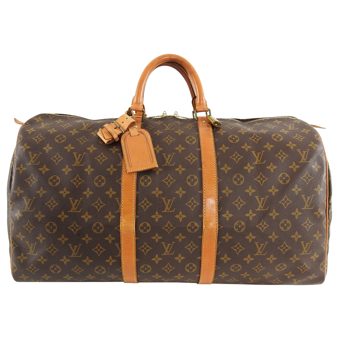 Louis Vuitton Vintage 1991 Monogram Keepall 55 Duffle Bag – I MISS YOU VINTAGE