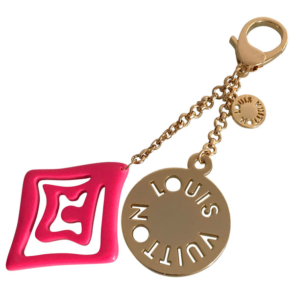 Vintage Louis Vuitton Monogram Flower Keychain