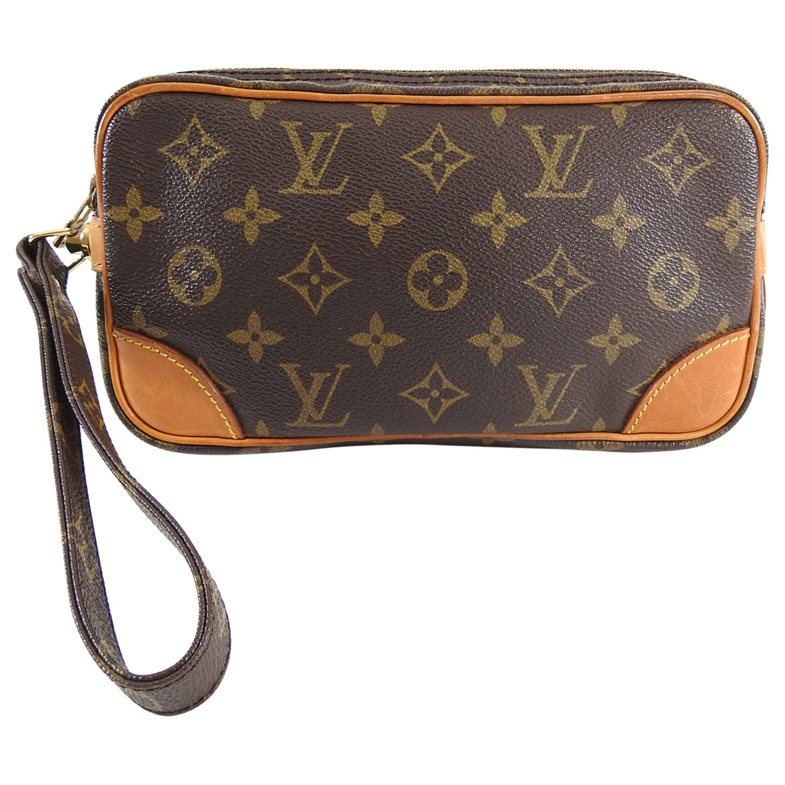 Louis Vuitton 1986 Monogram Marly Dragonne PM Wristlet Bag – I MISS YOU VINTAGE