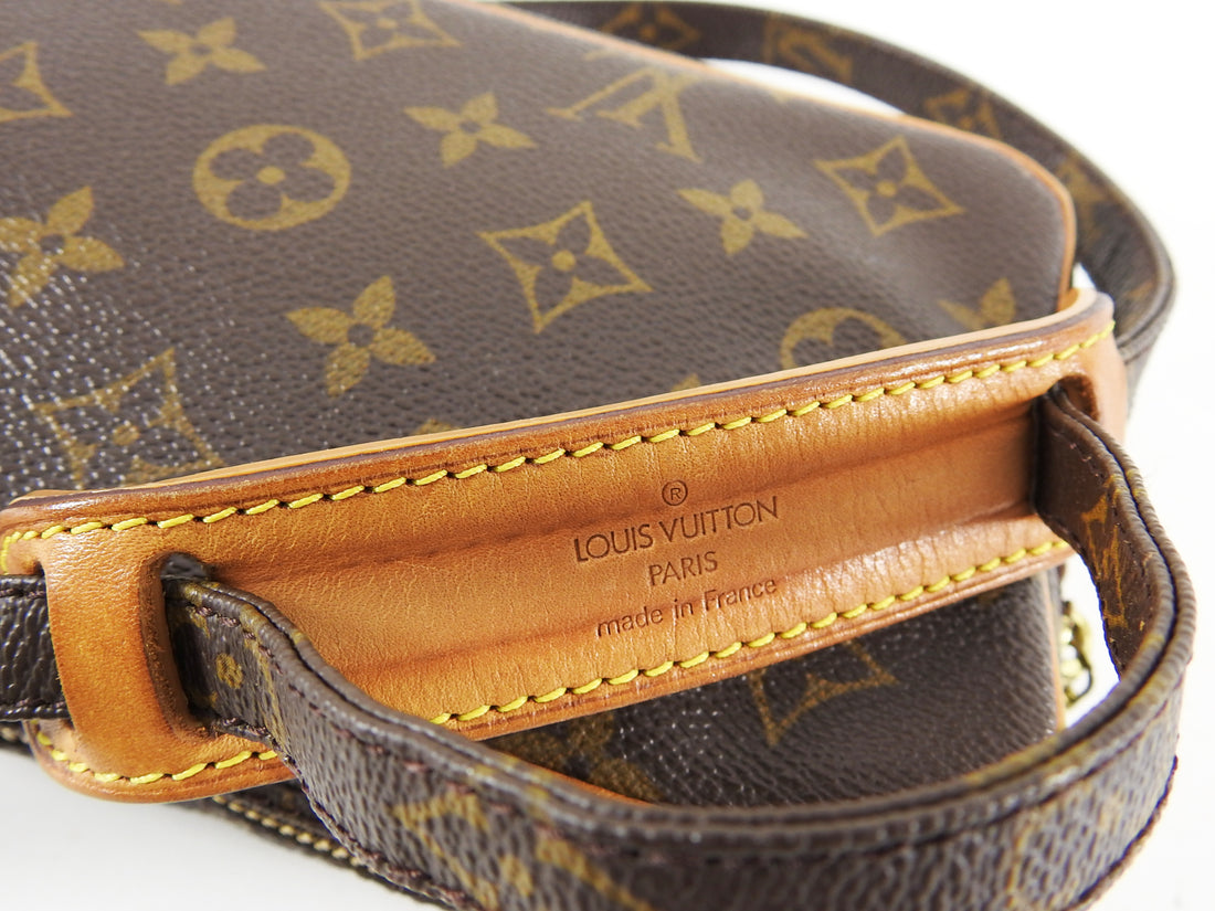 LOUIS VUITTON Monogram Pochette Marly Bandouliere 19897