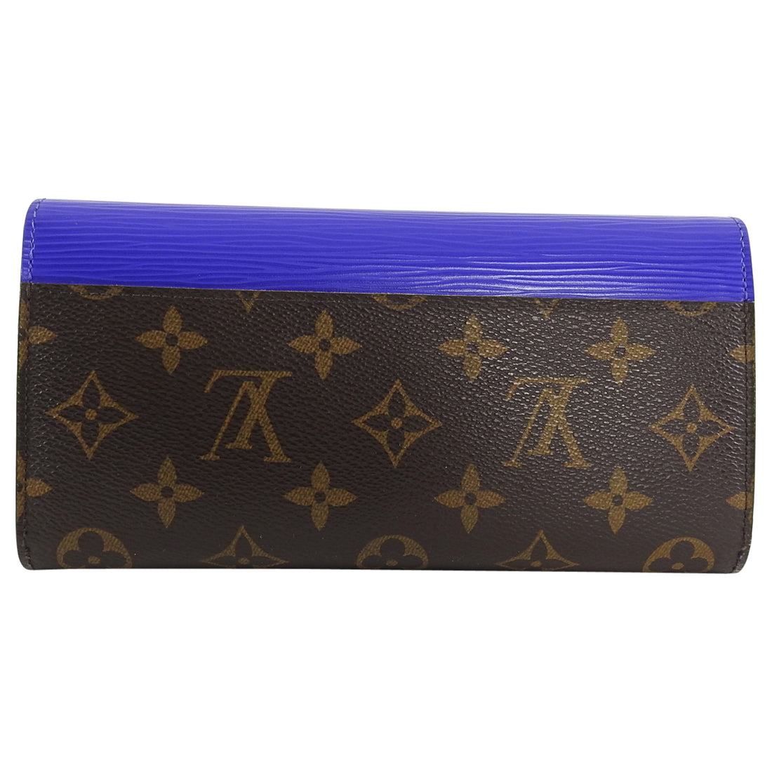 Louis Vuitton 2021 Taigarama Denim Blue Multiple Wallet M30759 w/ Receipt LV