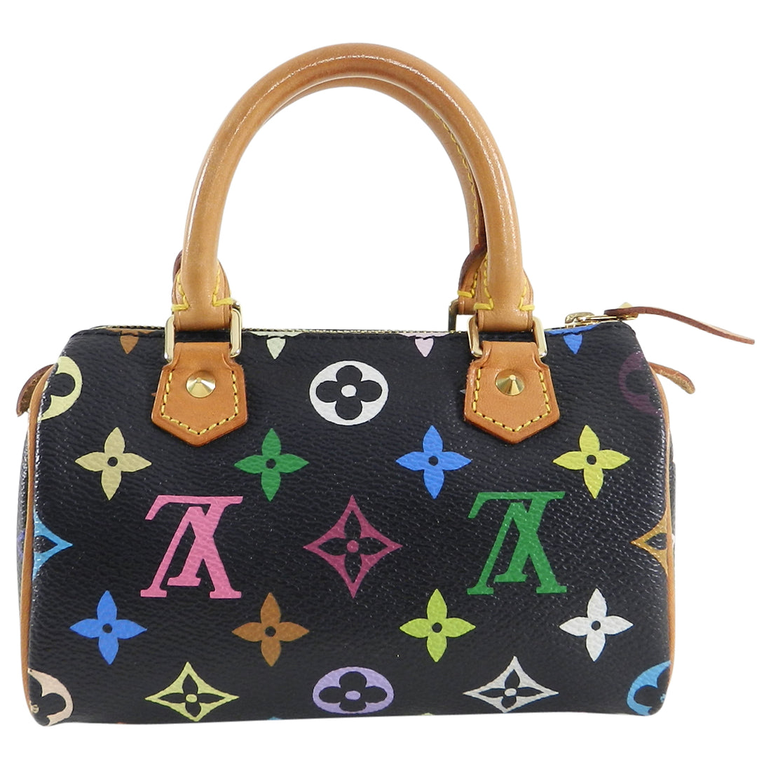 Louis Vuitton Multi Monogram Mini Sac HL Speedy Black – I MISS YOU VINTAGE