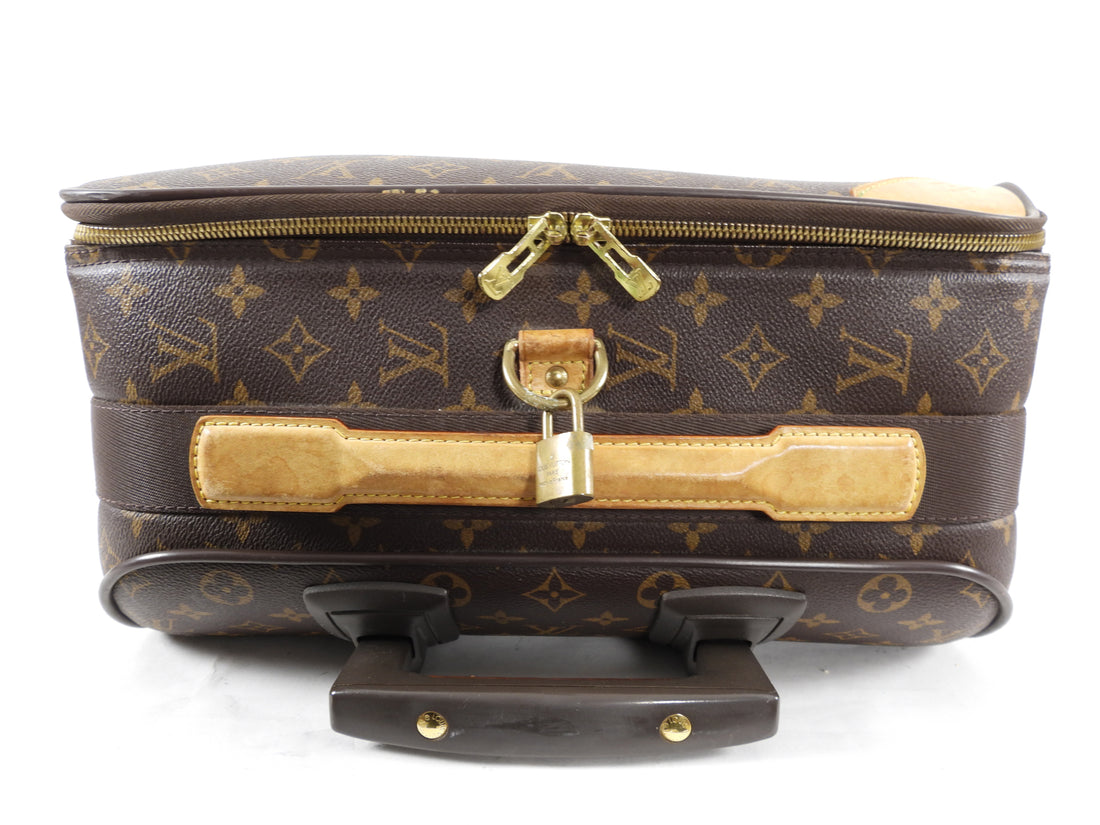 Louis Vuitton Monogram Pegasse 55 Rolling Travel Luggage – I MISS YOU VINTAGE