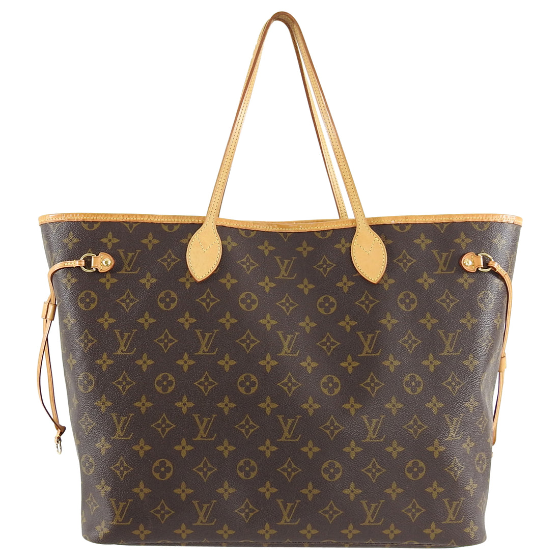 Louis Vuitton Neverfull GM Monogram Large Tote Bag â I MISS YOU VINTAGE