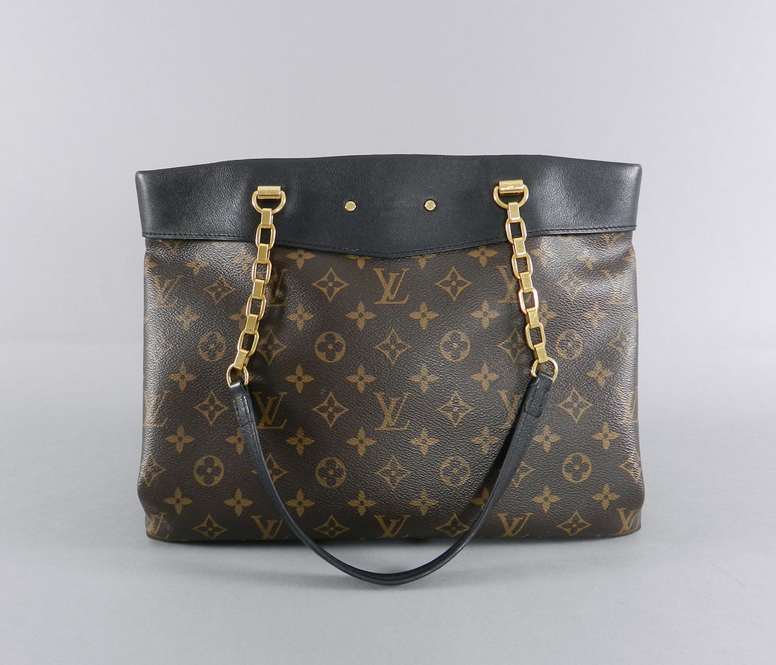 Louis Vuitton Pallas Chain Monogram Canvas Tote Bag