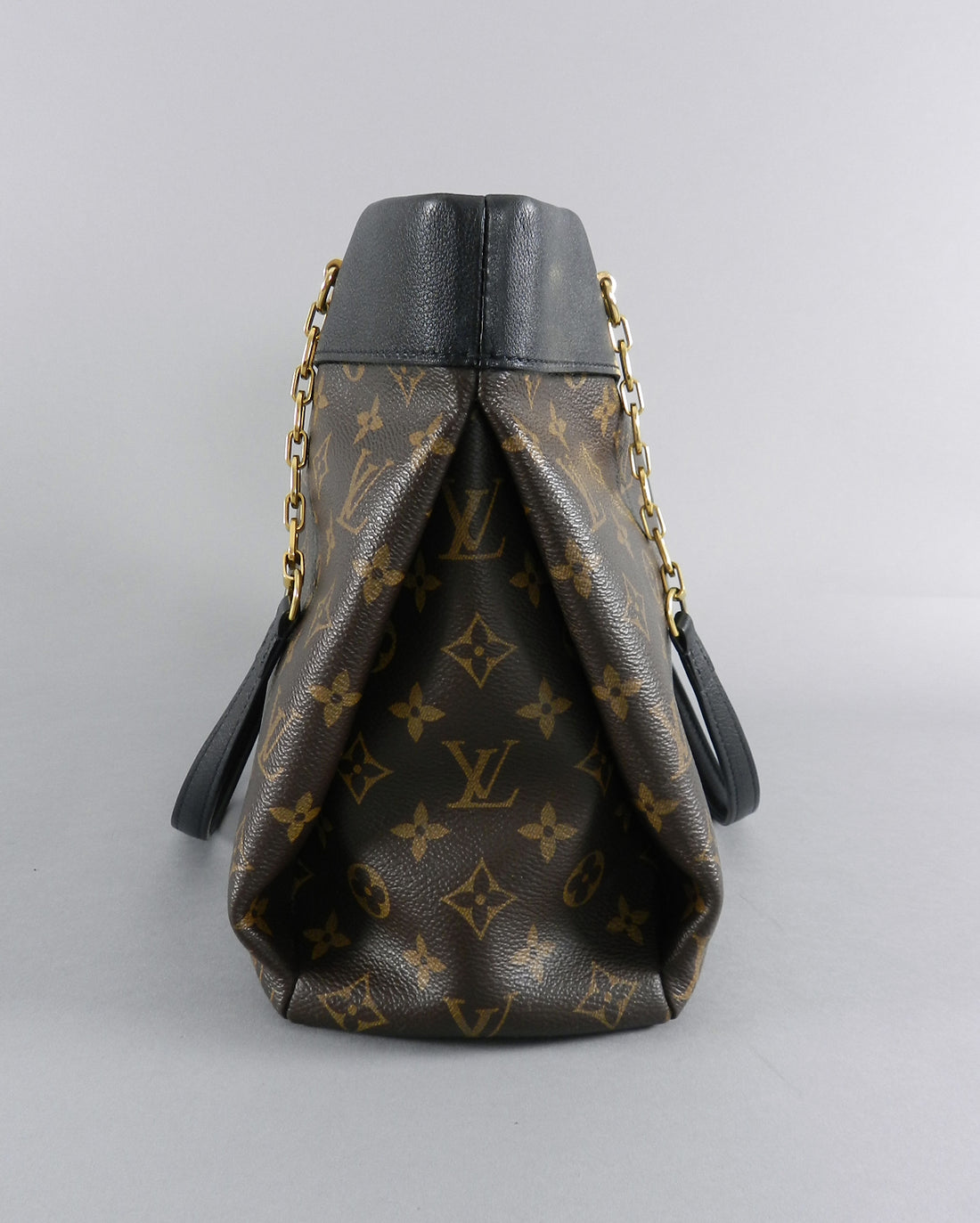 Louis Vuitton Pallas Shopper Bag - Monogram canvas and black – I MISS YOU VINTAGE