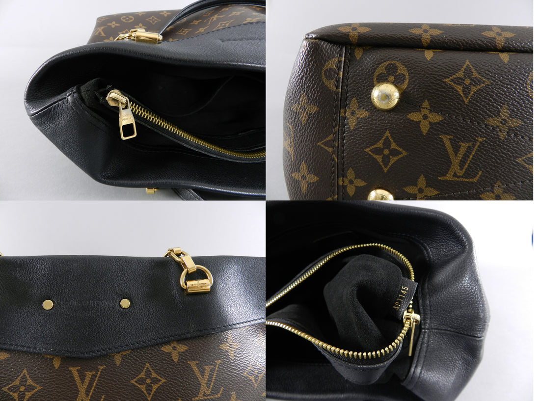 Louis Vuitton Pallas Shopper Chain Shoulder Bag