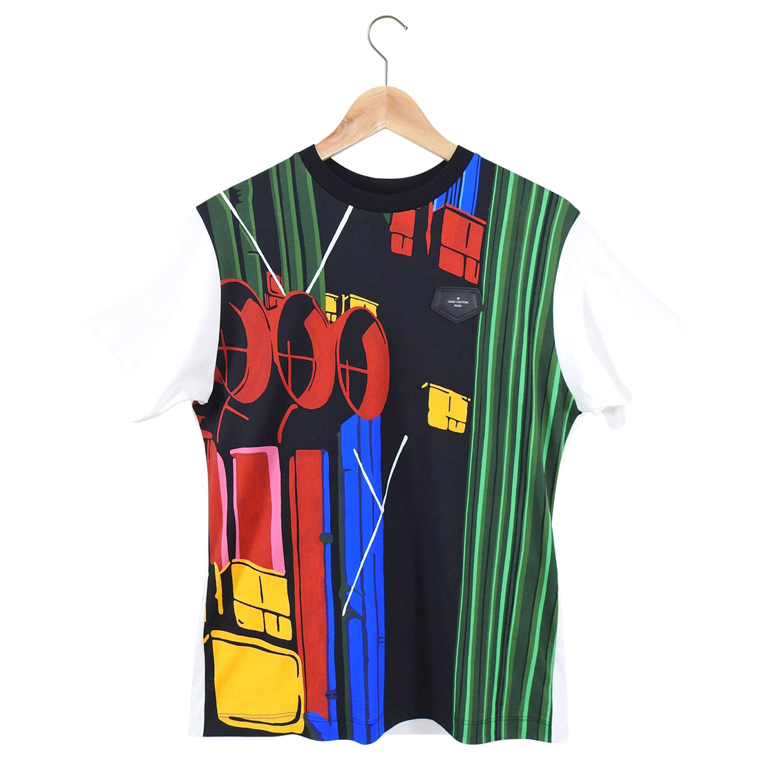 Louis Vuitton Multi Color Graphic Design T Shirt - M – I MISS YOU VINTAGE