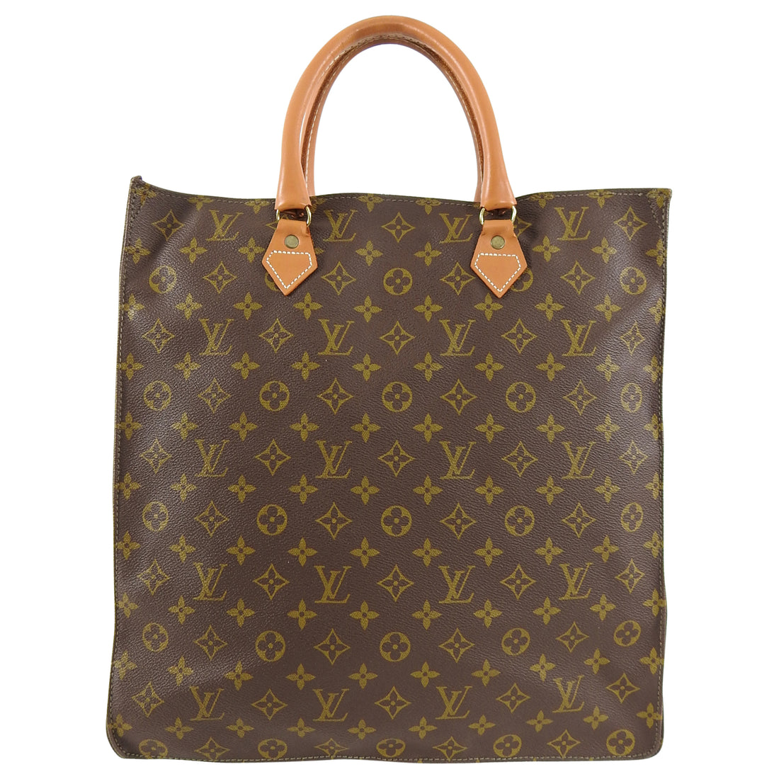 Vintage Louis Vuitton Lussac Brown Epi Leather Large Shoulder Bag at 1stDibs