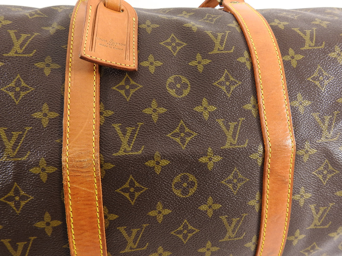 Vintage Louis Vuitton Monogram Travel Bag Steamer Keepall Doctors Bag Rare  70s at 1stDibs