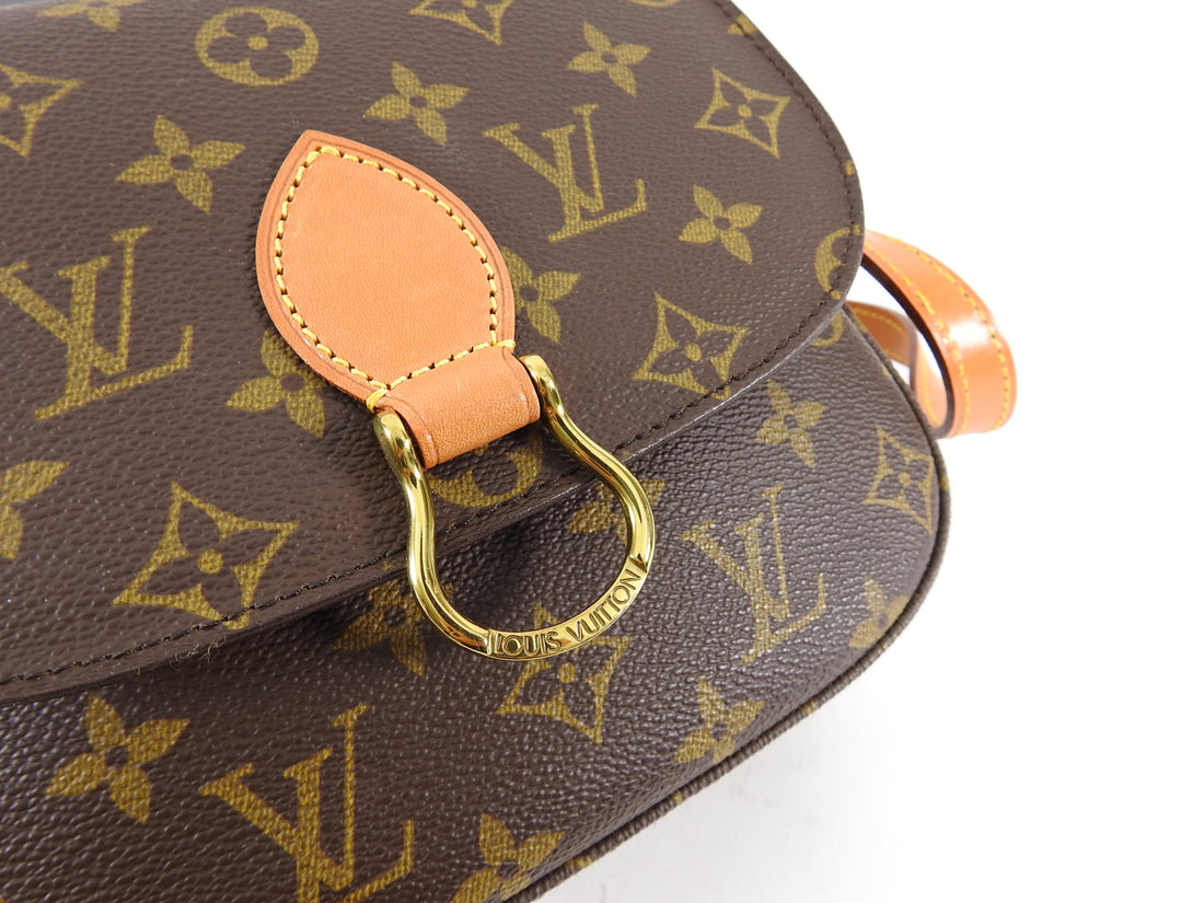 Sold at Auction: AUTHENTIC LOUIS VUITTON SAINT CLOUD GM EPI LEATHER  SHOULDER BAG