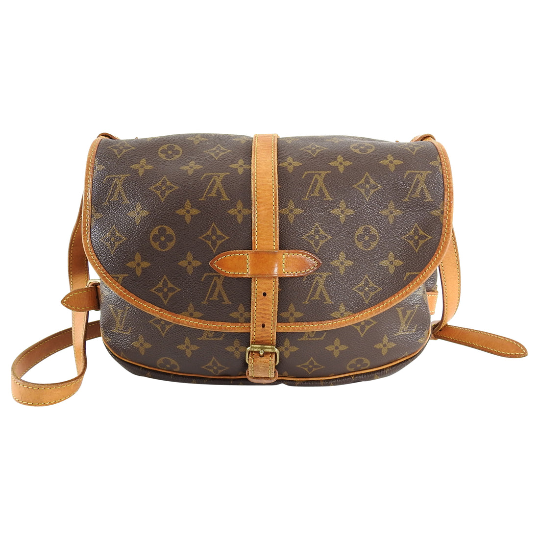 What Goes Around Comes Around Louis Vuitton Monogram Saumur 30 Bag