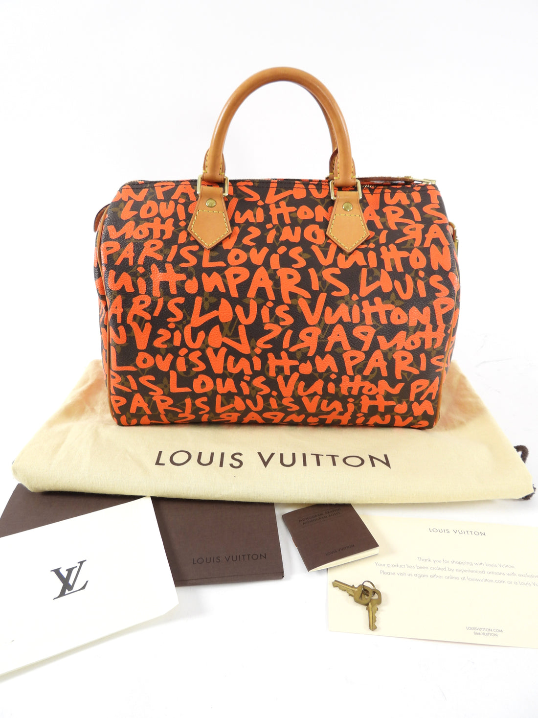 Louis Vuitton White Monogram Multicolore Speedy 30 Bag - ShopperBoard