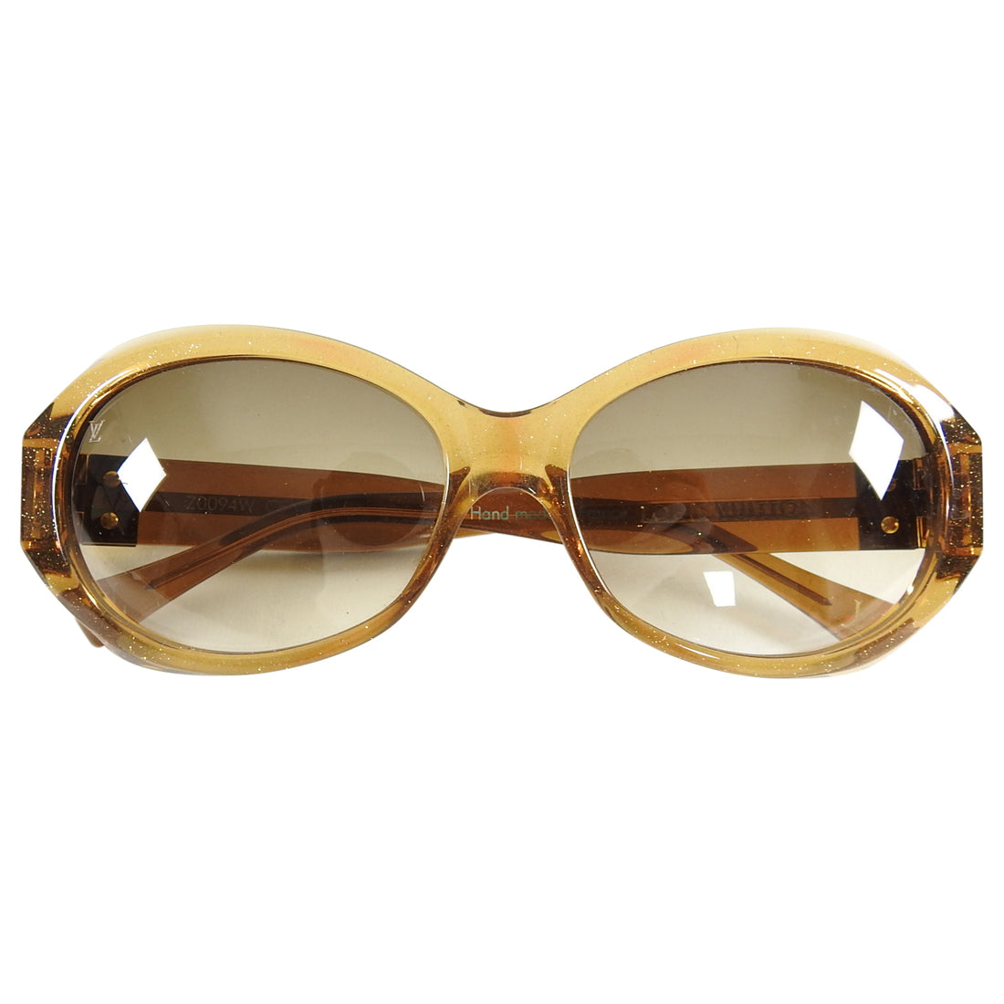 Louis Vuitton Gold Tone Nano Monogram/ Gold Mirrored Z0896W Drive Sunglasses  Louis Vuitton