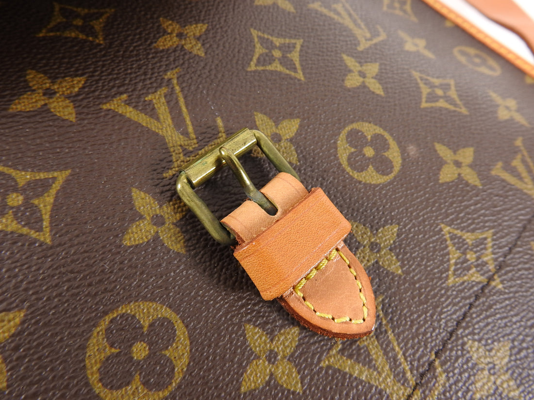 Louis Vuitton French Co Vintage Monogram Bucket Bag Made in USA For Sale at  1stDibs