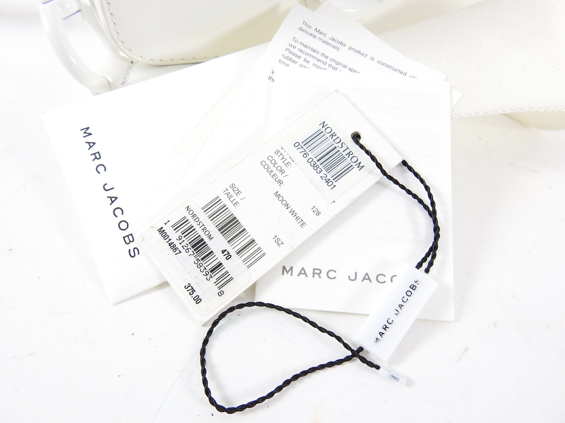 The Marc Jacobs White Small Snapshot Crossbody Bag – I MISS YOU VINTAGE