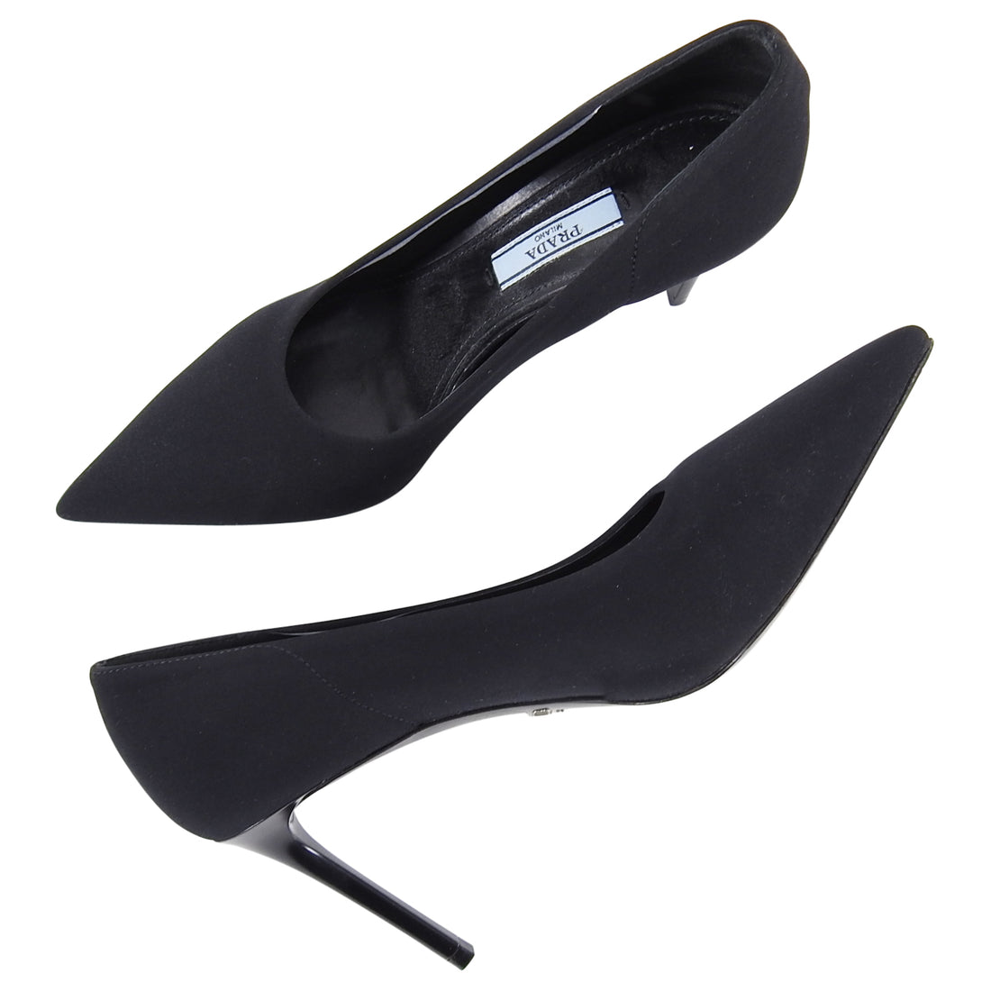 prada technical fabric pumps