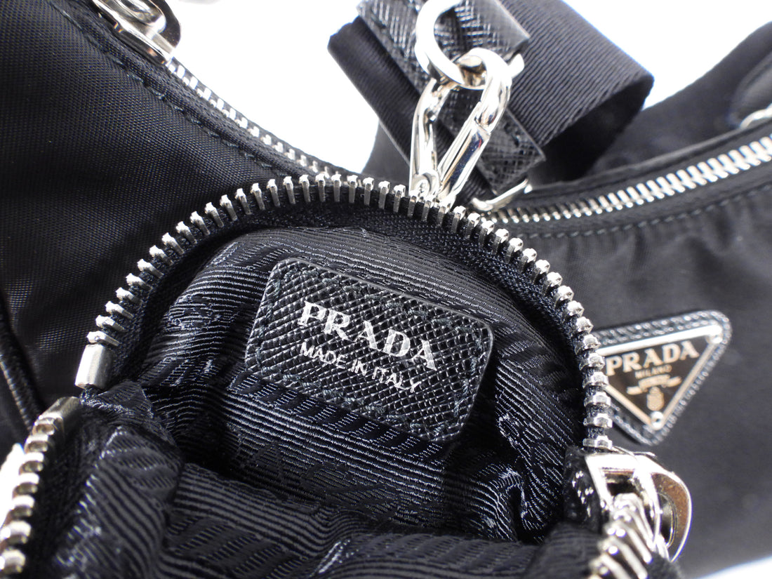 Prada Re-Edition 2005 Black Nylon Crossbody Bag – I MISS YOU VINTAGE