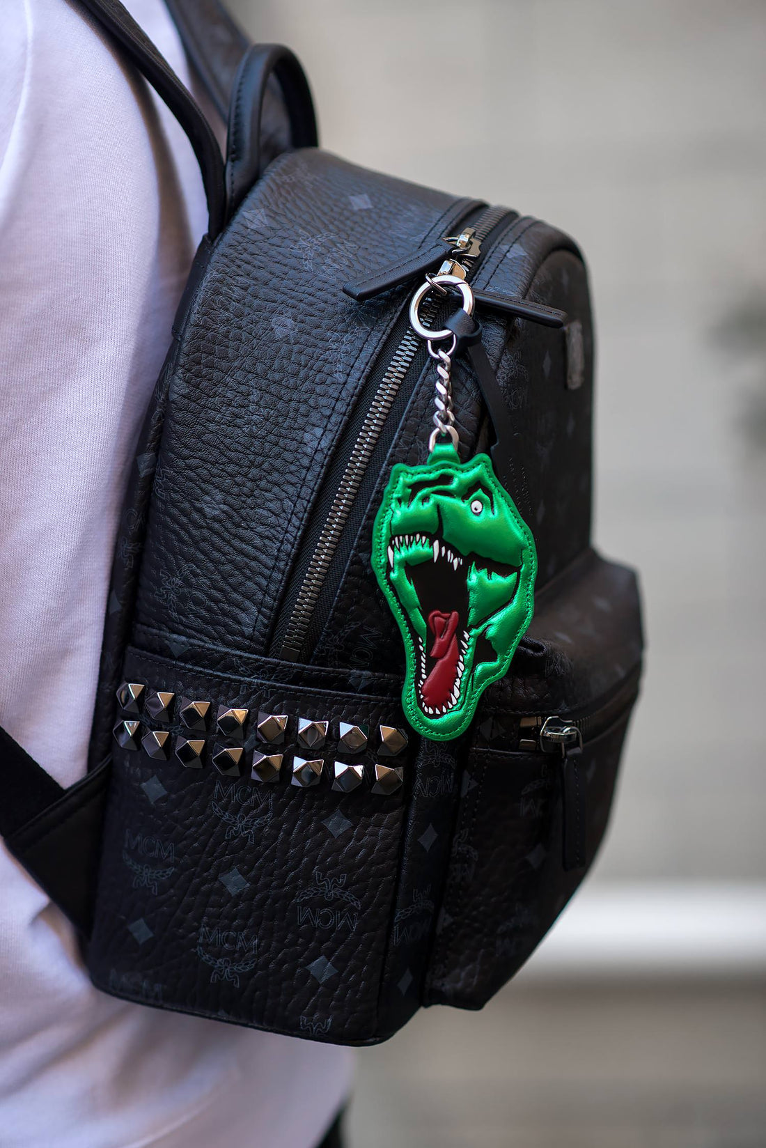 saint laurent dinosaur backpack