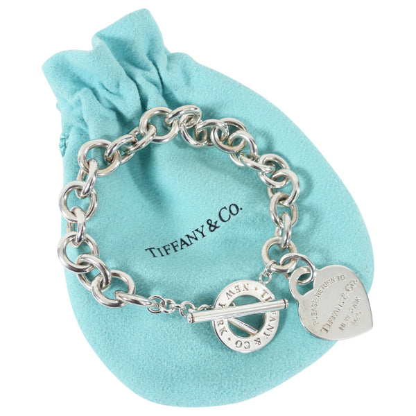 Tiffany and Co. Return to Tiffany Heart Toggle Bracelet – I MISS YOU ...