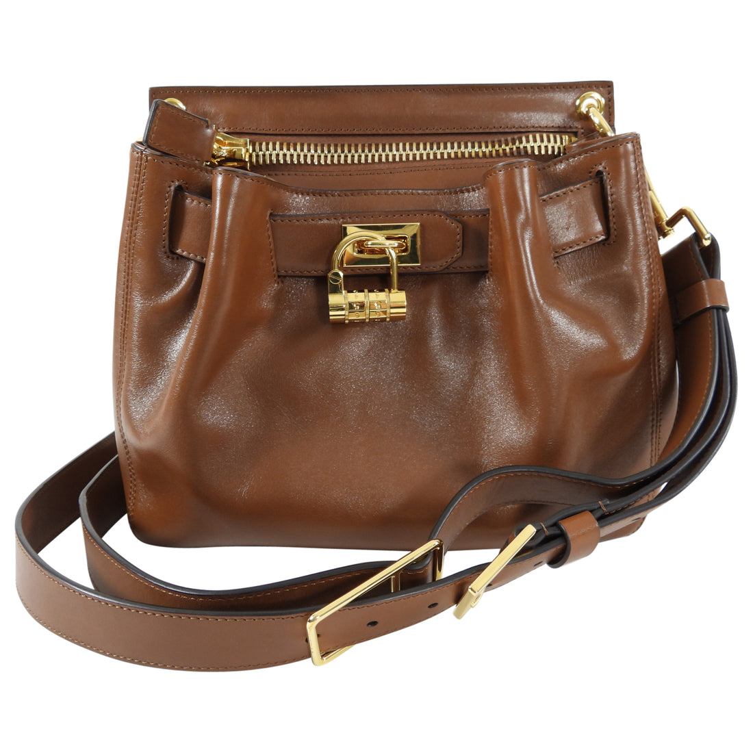 Tom Ford Cognac Smooth Leather Crossbody Bag – I MISS YOU VINTAGE