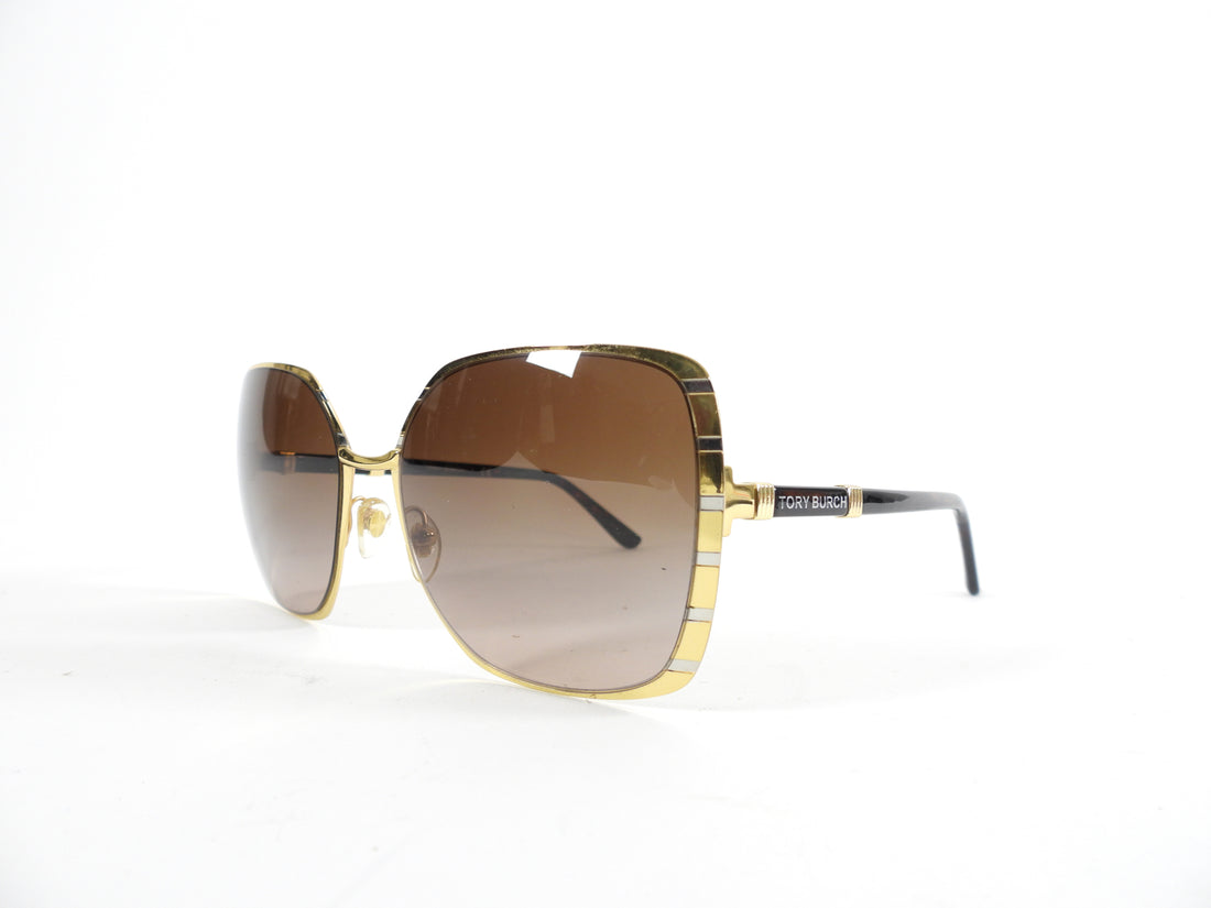 Tory Burch Oversized Square Gold Frame Sunglasses – I MISS YOU VINTAGE