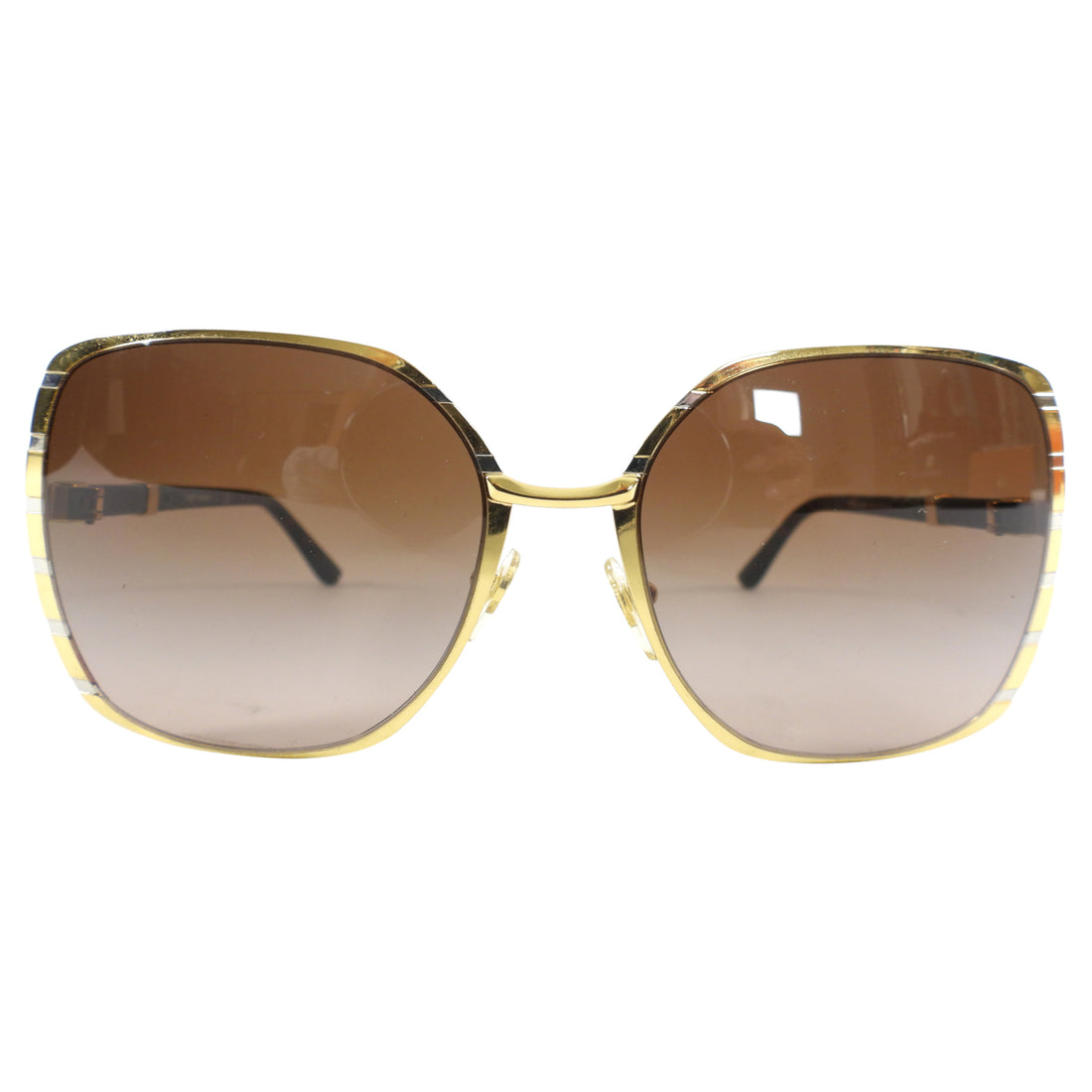 Tory Burch Oversized Square Gold Frame Sunglasses – I MISS YOU VINTAGE