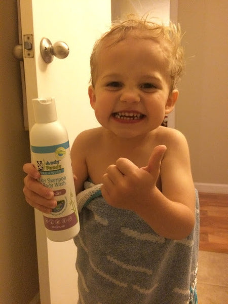 Organic Shampoo & Body Wash - Andy Pandy Kids