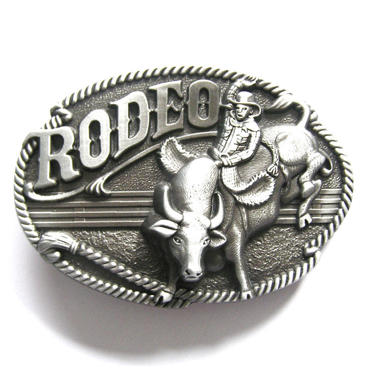 bull riding belt buckles