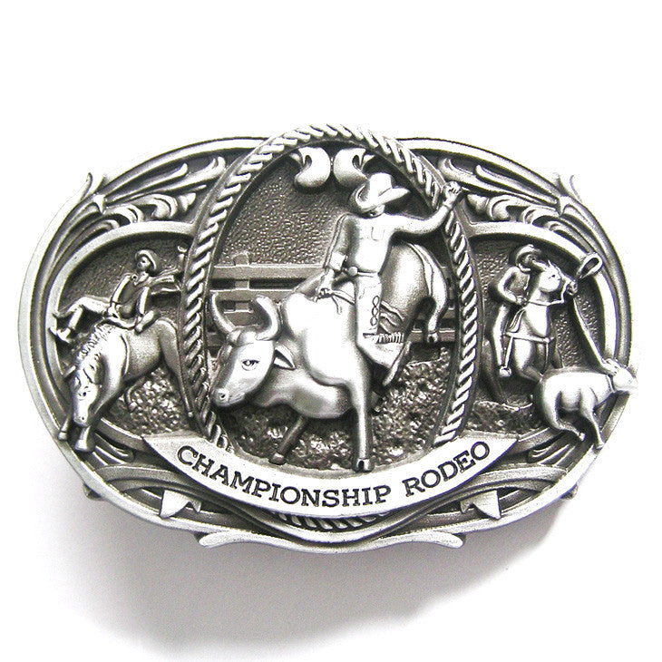 bull riding belt buckles