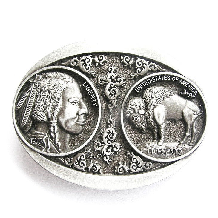 nickel belt buckle